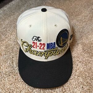 Golden state warriors championship hat
